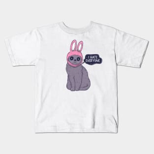 I hate everyone Kids T-Shirt